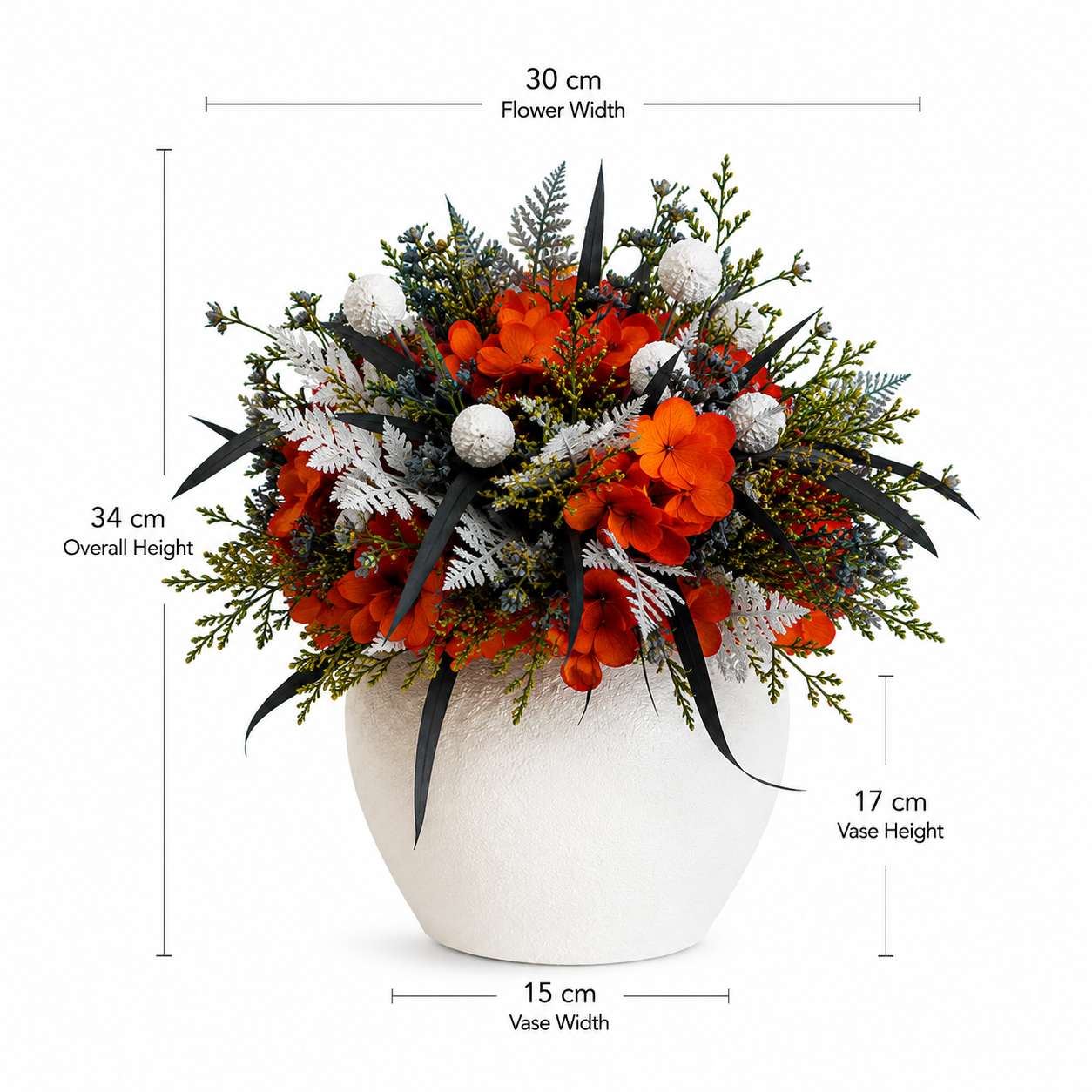 Sage - Preserved Flower Arrangement