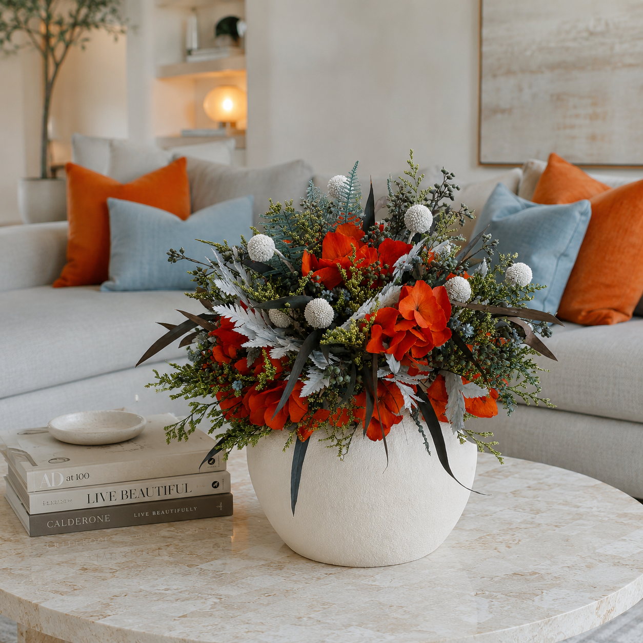 Sage - Preserved Flower Arrangement