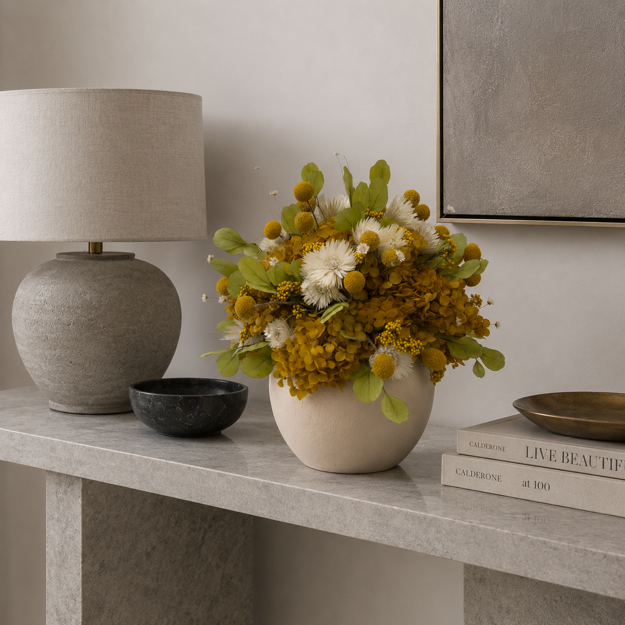Honey Fields - Preserved Flower Arrangement