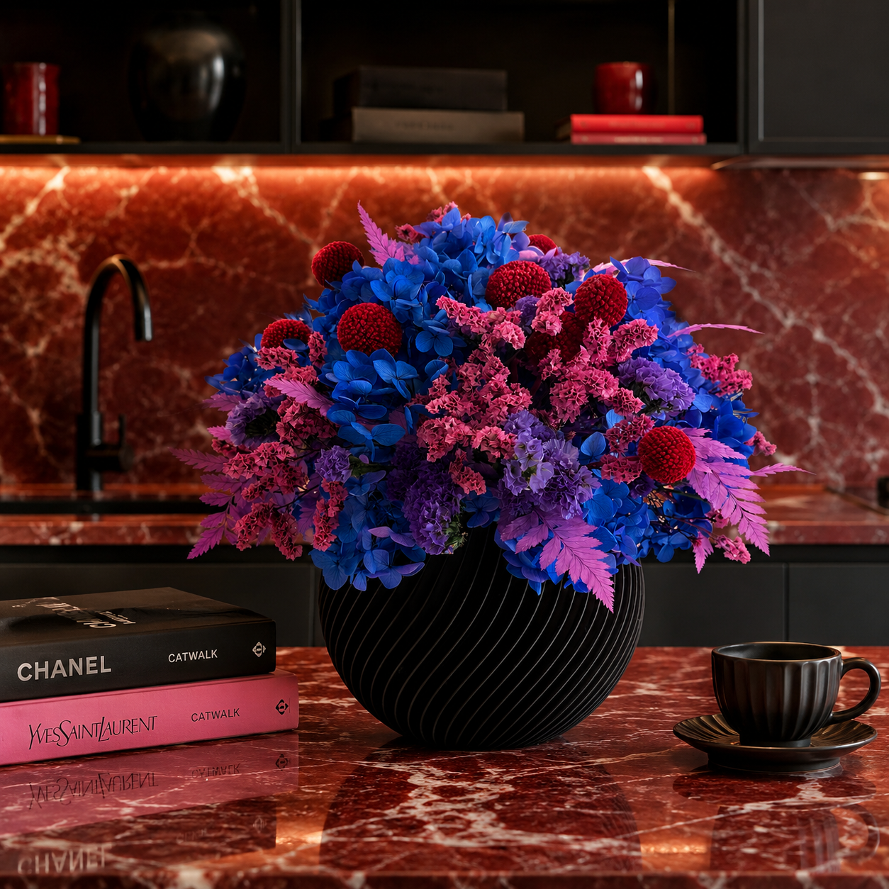 Sapphire - Preserved Flower Arrangement