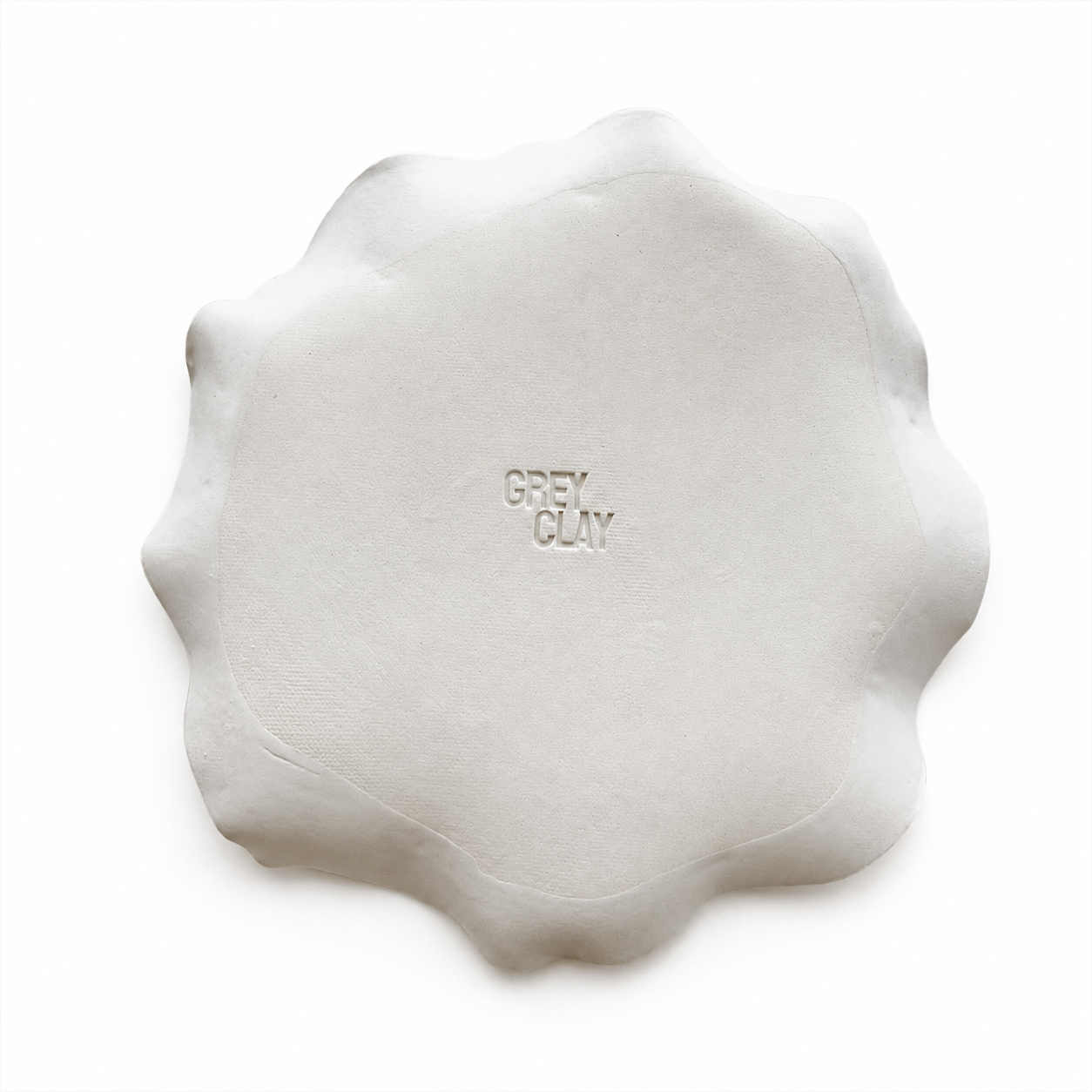 Ruffles - Handcrafted Ceramic Plates Set of 2