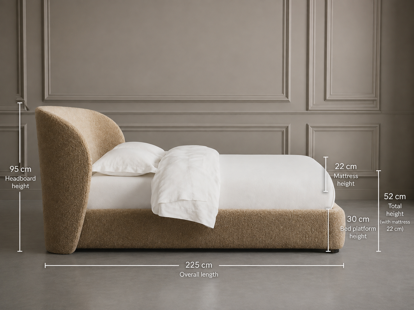 Dubai Sand - King bed