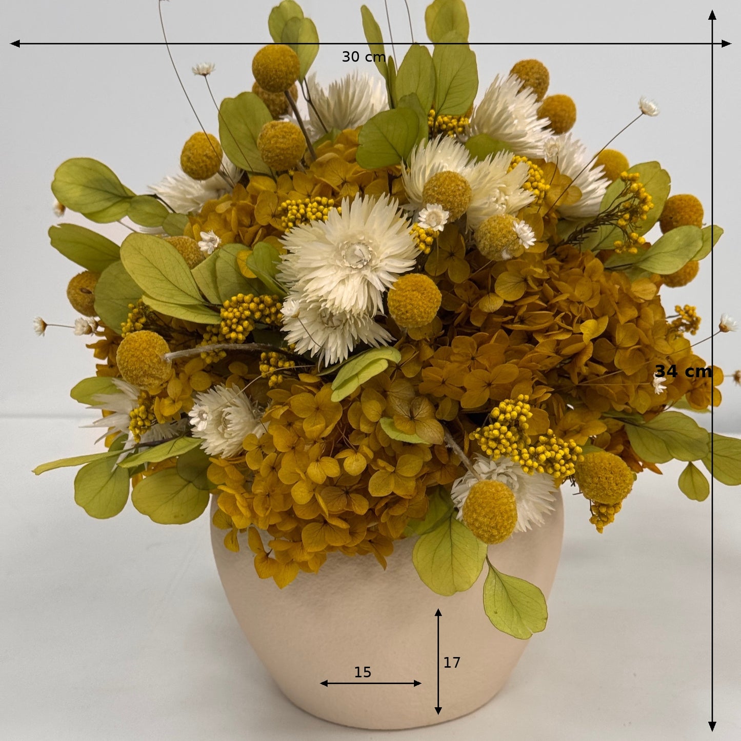 Honey Fields - Preserved Flower Arrangement